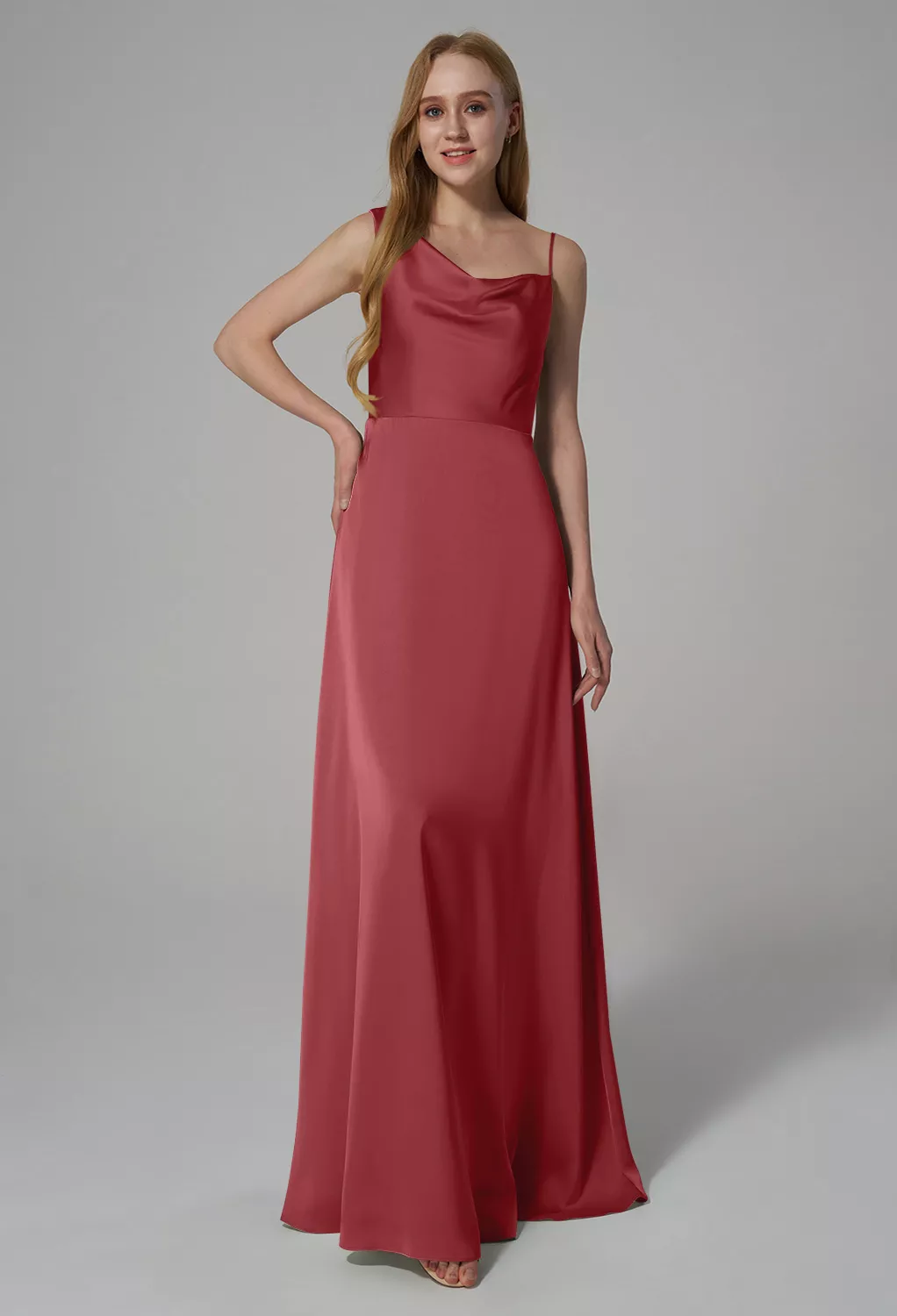 AW Annabella Burgundy  Black Tie Wedding Guest Dresses